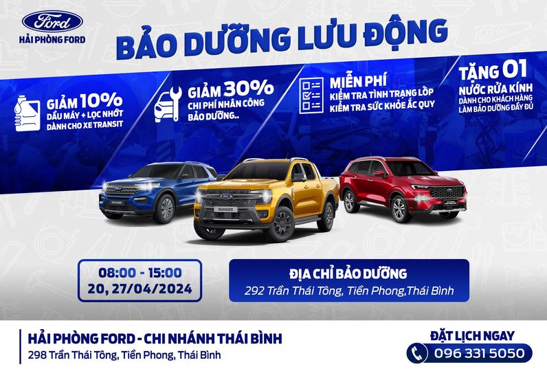 FORD MOBILE SERVICE 20, 27/04/2024 - Ảnh 24